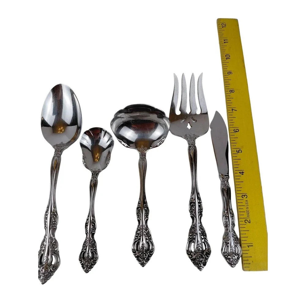 Oneida Stainless Steel MICHELANGELO 7 Piece Serving Set